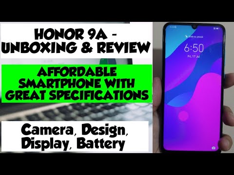 HONOR 9A Unboxing & Review || HONOR 9A First Impression & Review || HONOR 9A - Review & Unboxing