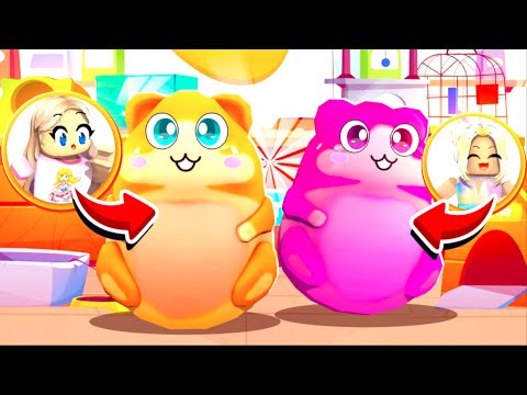 ISY und RONJA leben 24 STUNDEN als BABY HAMSTER in Roblox!