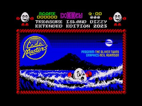DIZZY II - TREASURE ISLAND (2023 EXTENDED / RE-COLOURED VERSION) Walkthrough, ZX Spectrum