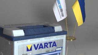 Varta 6СТ-74 BLUE dynamic E12 (574013068) - відео 1
