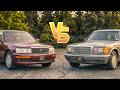Lexus LS400 vs Mercedes W126: Which One Is Actually the Better Cheap Luxury Car?