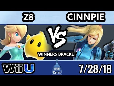 DTC 2 Smash 4 - Z8 (Rosalina) Vs. Cinnpie (ZSS) - Wii U Winners Top 24