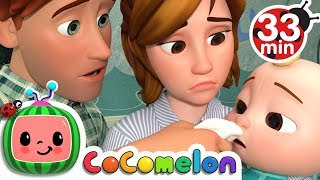 Sick Song | +More Nursery Rhymes - Cocomelon (ABCkidTV)