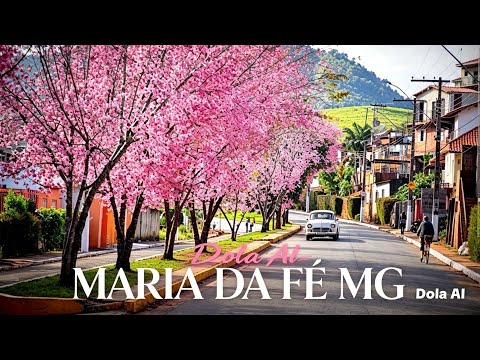 CHEGOU A ÉPOCA DAS CEREJEIRAS EM MARIA DA FÉ MINAS GERAIS A CIDADE MAIS FRIA DE MG