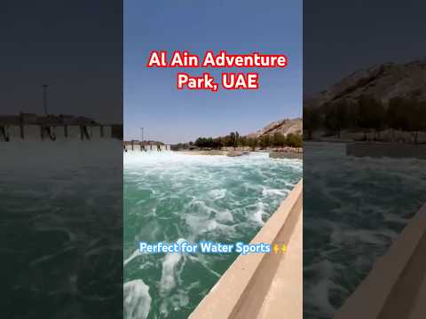 Is this the Best Water Park in Abu Dhabi? Al Ain Adventure Park #shorts #water