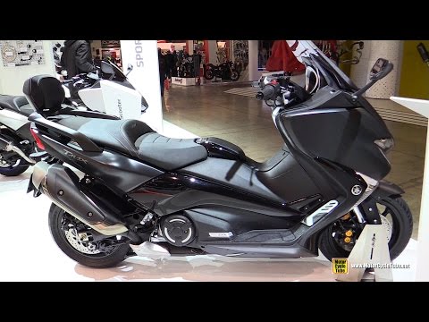 2017 Yamaha TMax 530 DX - Walkaround  2016 EICMA Milan