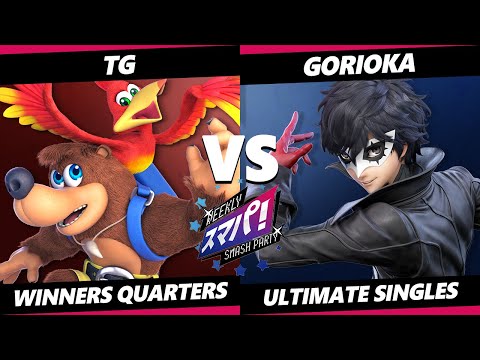 Sumapa 96 - TG (Banjo Kazooie) Vs. Gorioka (Joker, Pyra Mythra) Smash Ultimate - SSBU