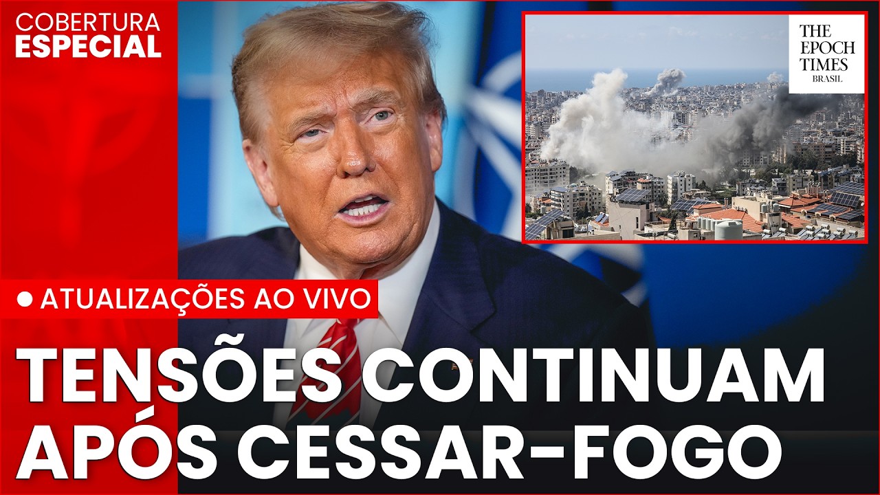 🔴 Secretário da guerra dos EUA: Coletiva sobre Irã | Tradução simultânea | Cobertura Especial