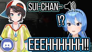 Subaru Explaining Herself About Why Did She Jumpscare Suisei Mid-stream【hololive】