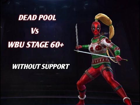 Lady Deadpool Holiday Uniform Vs WBU (Proxima,cg stage 69 and cull stage 63)