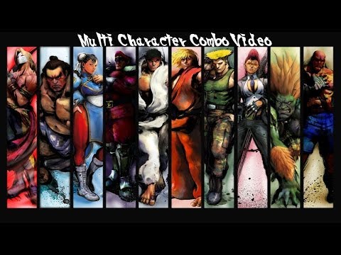 SSF4AE2012 Multi-Character Combo Video By Cjbqulix