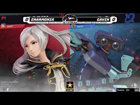 US Army $5000 Pot Winners Top 64 - Enarmonia (Robin) Vs. Gavin (ROB) Smash Ultimate - SSBU