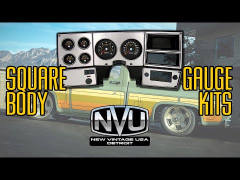GM SQUAREBODY TRUCK KITS FROM NEW VINTAGE USA