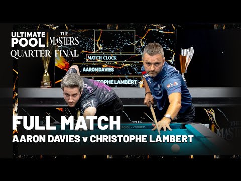 BATTLE OF THE CHAMPIONS | Aaron Davies v Christophe Lambert | The Masters 2025