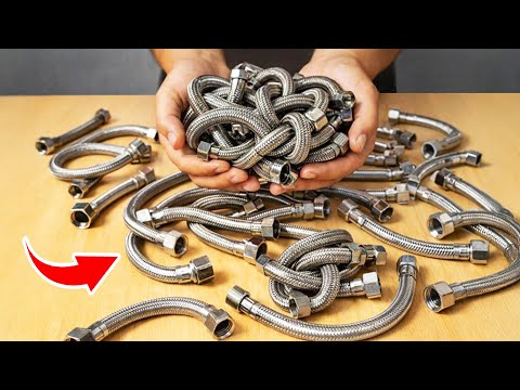 Very Few People Know This Secret! Turn an Old Flexible Water Supply Line Into a MILLION-DOLLAR Tool
