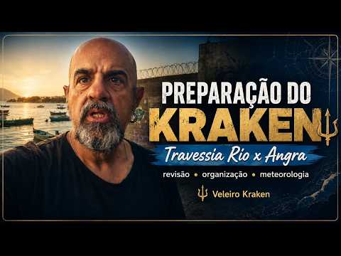 Preparação do Kraken para a Travessia Rio x Angra | Revisão, Organização e Meteorologia