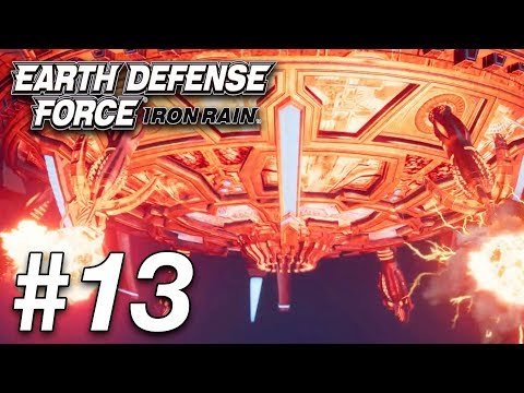 Earth Defense Force: Iron Rain (PS4) - Part 13 (Big Ship)