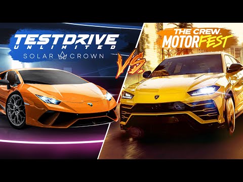 Test Drive Unlimited Solar Crown vs The Crew Motorfest - Comparison on What we Know!