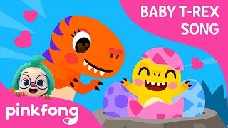 Fierce T-Rex Had Eggs | Baby T-Rex Songs | Dinosaur Songs | Pinkfong Songs for Children