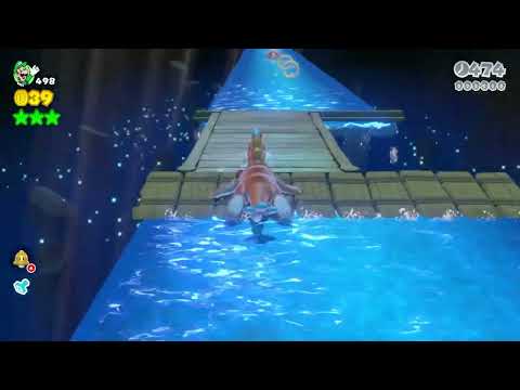 Super Mario 3D World (Switch) 5-1 Speedrun - Time: 62