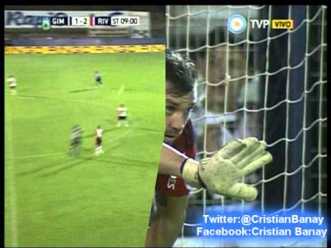 Gimnasia Lp 2 River 3 (Relato Hernan Feler) Torneo Primera Division 2015 Los goles