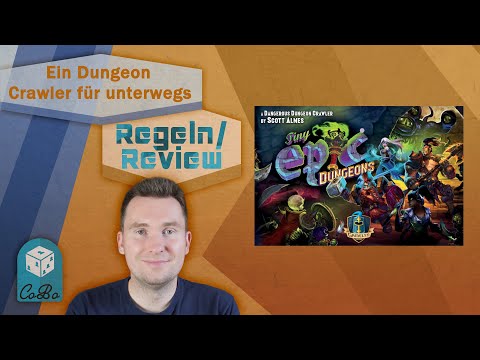 Tiny Epic Dungeons - Ein Dungeon Crawler für unterwegs - deutsche Regeln und Review