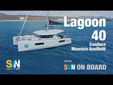 Lagoon 40 - Beneteau - ITA - SVN ON BOARD - 4k