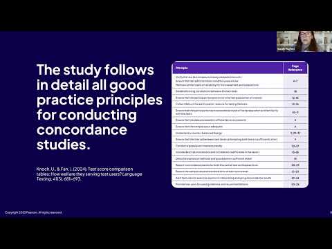 Webinar | Score Concordance: Exploring the Study with Sarah Hughes
