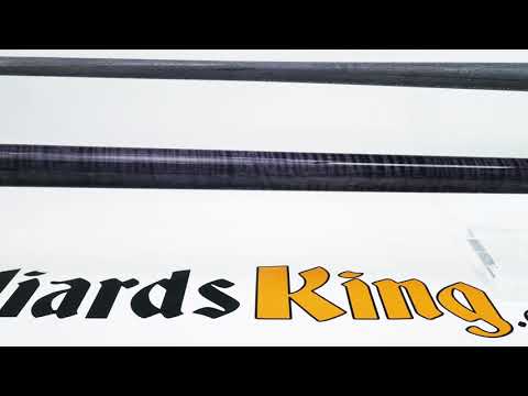 J. Pechauer Naked Break Cue Stick with Black Ice Shaft - Cue View 360 - Spinning 4K UHD Pan & Zoom