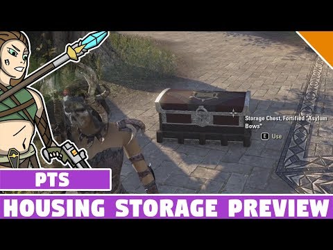 Housing Storage ESO PTS Update 17 (Dragon Bones) Preview