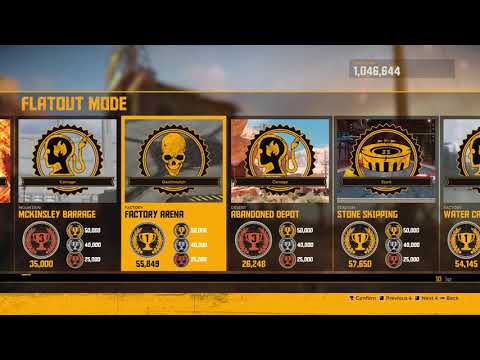 Part 5 - Completing The Flatout Mode  | Flatout 4 Full Game Walkthrough