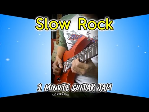 Slow Rock [1 Minute Guitar Jam with Modified Ibanez] Video