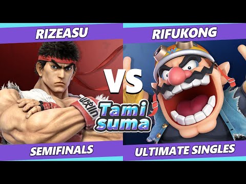 TAMISUMA 159 SSBU - Rizeasu (Ryu) Vs. Rifukong (Wario) Smash Ultimate Semifinals