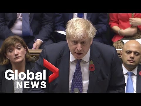 U.K. lawmakers reject Boris Jonhson's request to hold early election