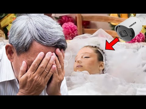 Er legte eine Kamera in den Sarg seiner Tochter – Du wirst nicht glauben, was er aufnahm! 😱