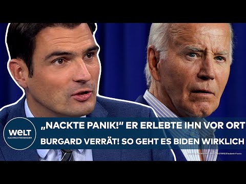 USA: "Es brodelt! Es herrscht die nackte Panik!" - Burgard verrät! So fit ist Joe Biden wirklich!