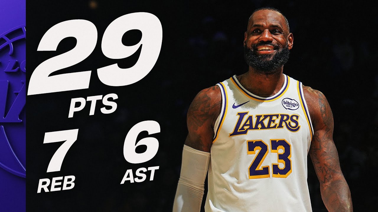 Lebron James TURNED BACK THE CLOCK With 29 PTS vs 76ERS | December 7, 2025