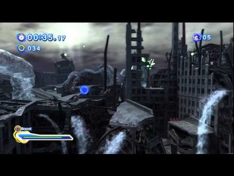 Sonic Generations Playthrough: Part 10 - Key Hunting/Perfect Chaos Boss Battle
