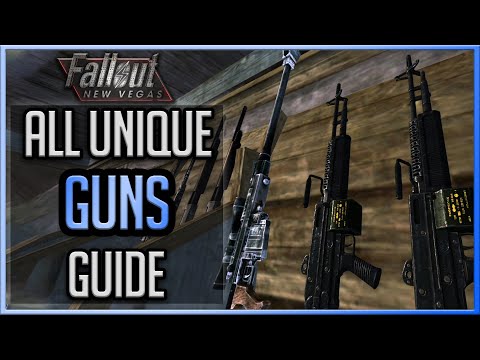 Fallout New Vegas - All Unique Guns Guide