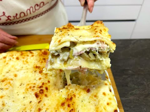 Lasagna with Artichokes 😍 TASTE is not to be resisted