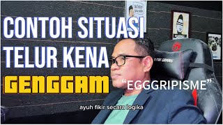 Download lagu (PARODI) Ngakak Habis!! Bila Telur Kena Genggam, Bising Macamana Pun Tetap Tak Function! mp3