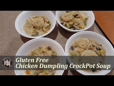 Gluten Free Chicken and Dumpling Crockpot Soup |...