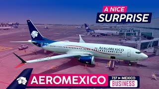 Pleasantly Surprised on AEROMEXICO ✦ 737 MAX 8 Business Class Trip Report ✦ New York to Mexico City