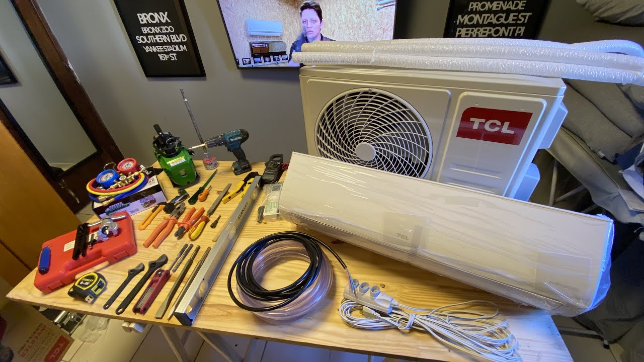 Ar condicionado Split inverter instalação passo a passo