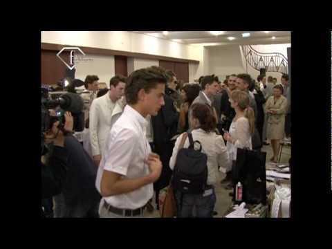 fashiontv | FTV.com - Francesco Smalto Behind the scene s/s 2008 - Paris MEN