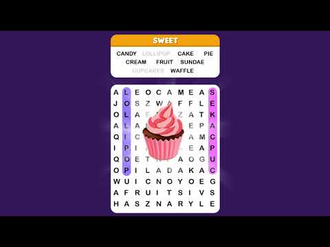 Word Search Puzzle Challenge Video