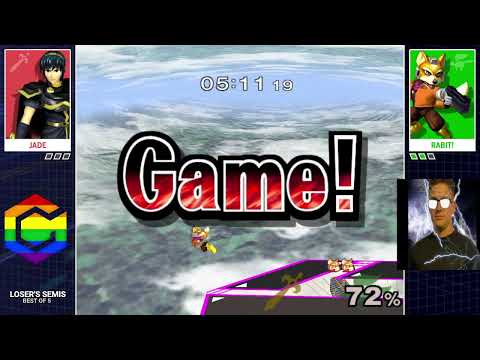 ASCENSION | Melee Loser's Semifinals | Jade (Marth) vs rabit! (Fox)