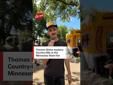 Thomas Sticha explains Country-Oke at the Minnesota State Fair  #thecurrent #mnstatefair #country