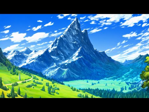 the beauty of anime nature