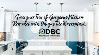 Watch video: Designer Tour of Gorgeous Kitchen Remodel